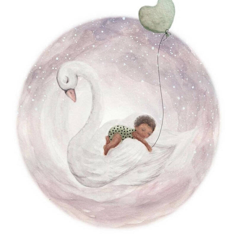 Postcard/Seasonal Card 'Lullaby Lilac'