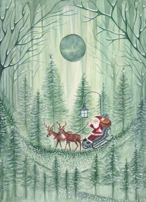 Postcard/Seasonal Card 'Santa'