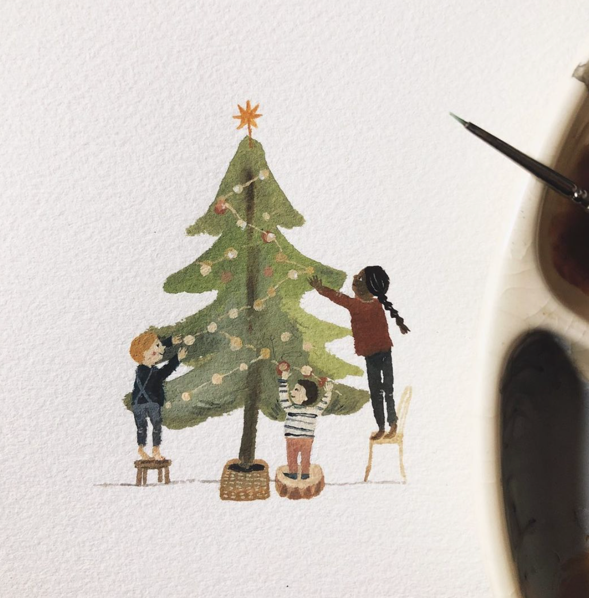 Greeting Card - Oh Christmas Tree
