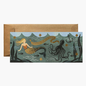 Under the Sea Birthday Card & Envelope