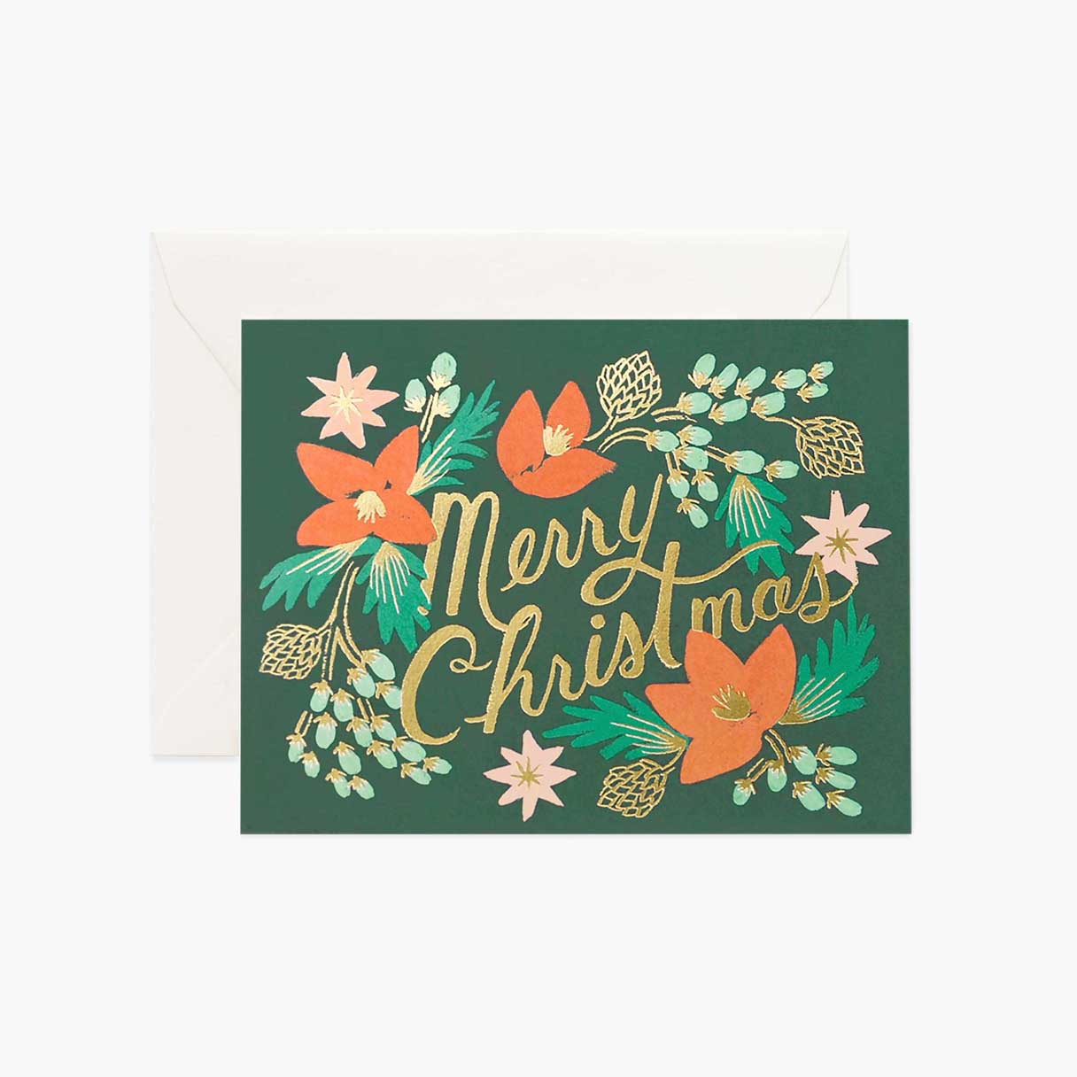 Wintergreen Christmas Card & Envelope