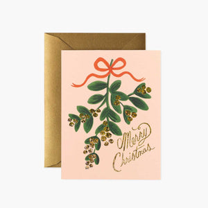 Mistletoe Card & Envelope