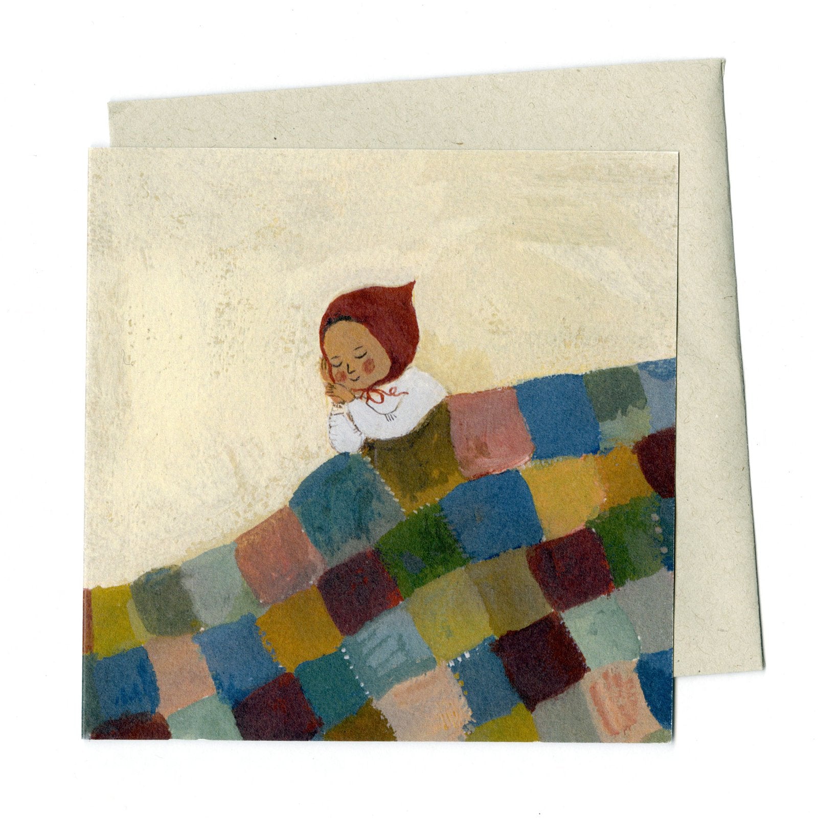 greeting card - the quilt