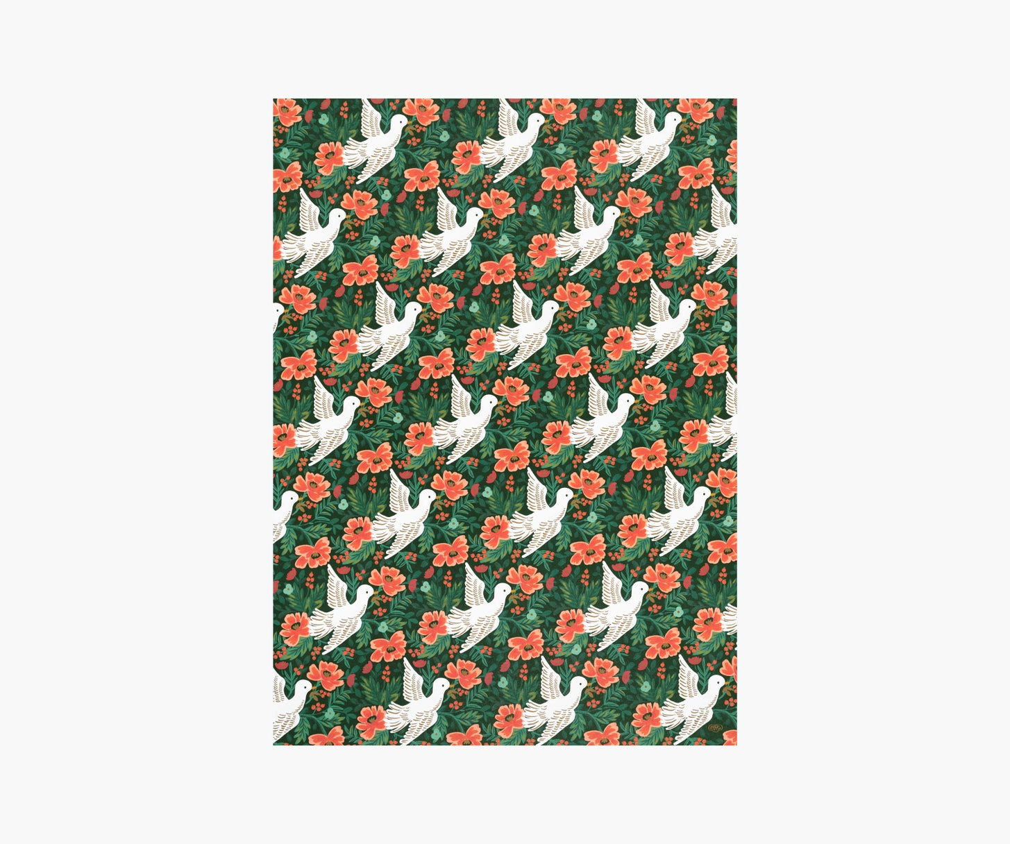 Peace Dove Wrapping Sheets