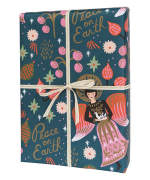 Peace On Earth Wrapping Sheets